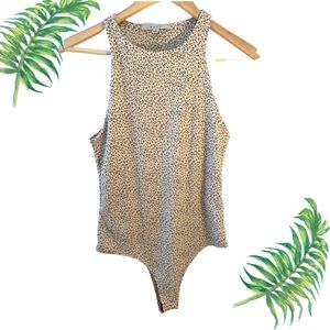 Cheetah Print Body Suit | Size Small